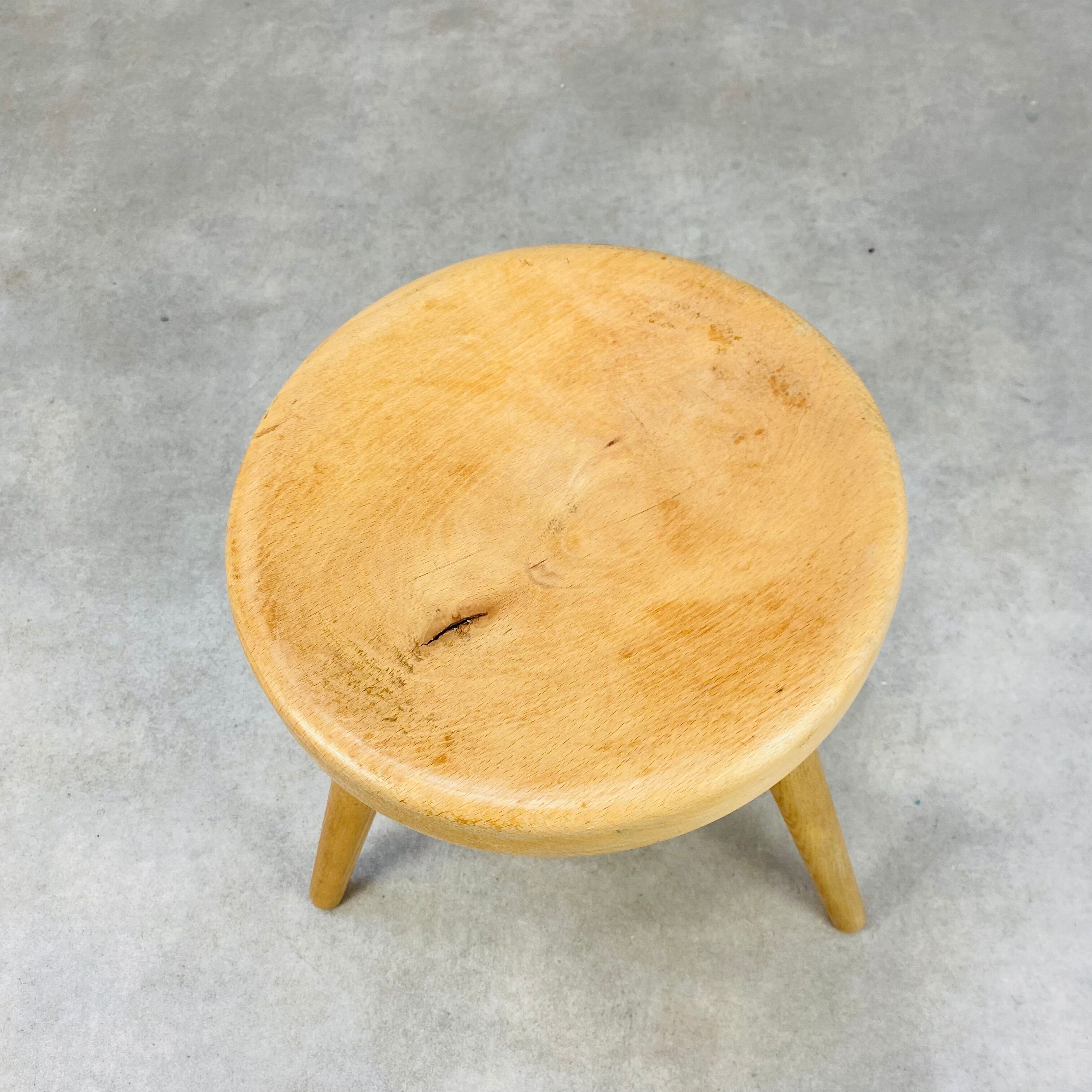 Wooden shepherd tripod stool