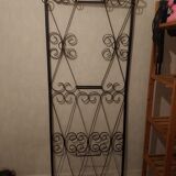 Porte manteau ancien fer forgé noir