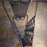 Wrought iron magazine holder Mategot 1960