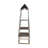 70s pyramid lighting shelf
