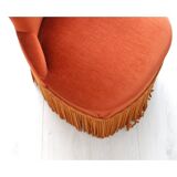 Toad in 60s/70s velvet Chair