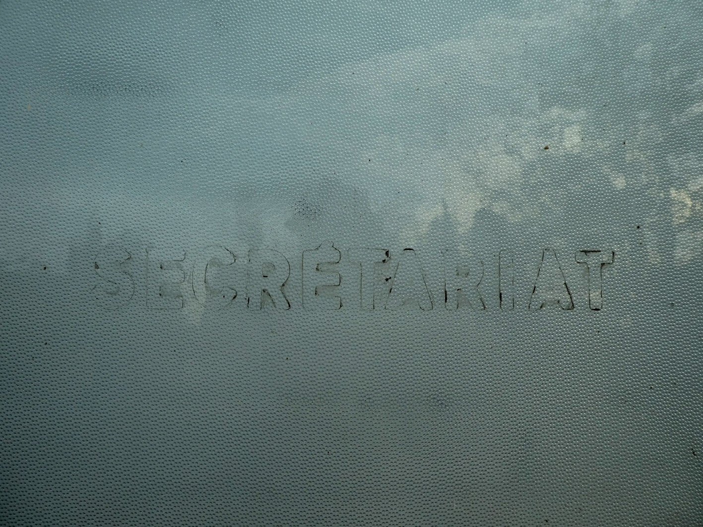 Porte ancienne de bureau