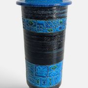 Bitossi by Aldo Londi Lidded XL Chamotte Vase, Handcrafted in Italy, C. 19