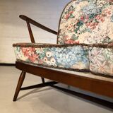 ERCOL England 2-seater bench circa 1960