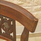 Directory straw armchair
