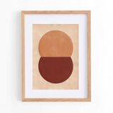 collection of 5 abstract paintings and collages on paper signed eawy