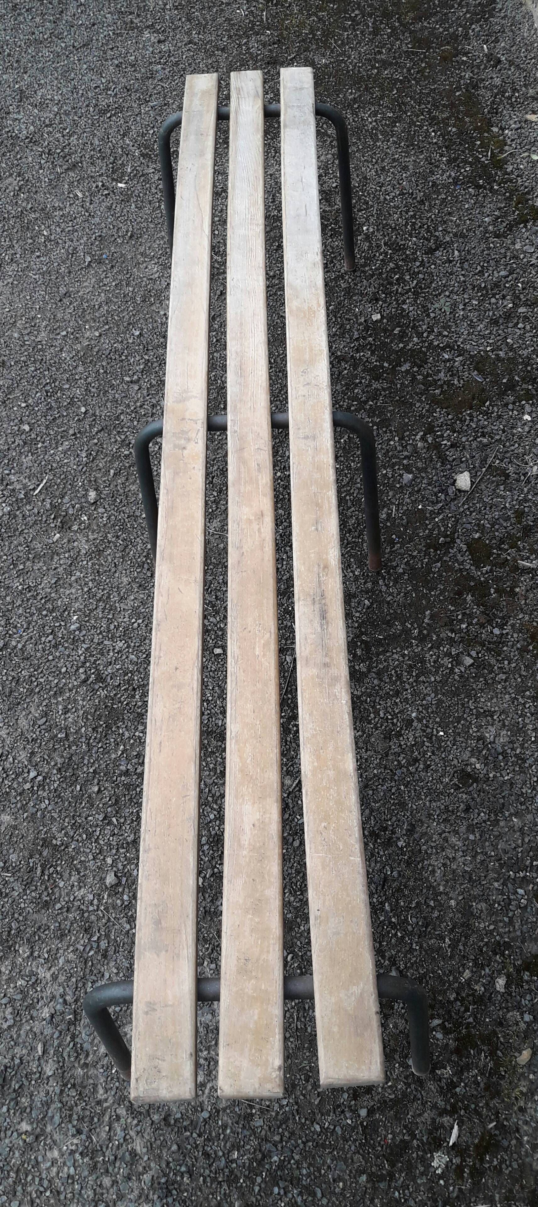 School bench from the 60s/70s