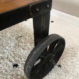 Industrial coffee table