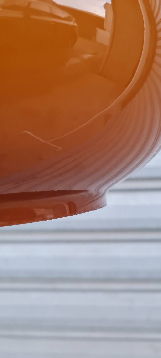 Scandinavian pendant light in opaline glass