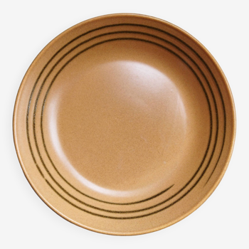 Sarreguemines hollow dish "Chaumière"