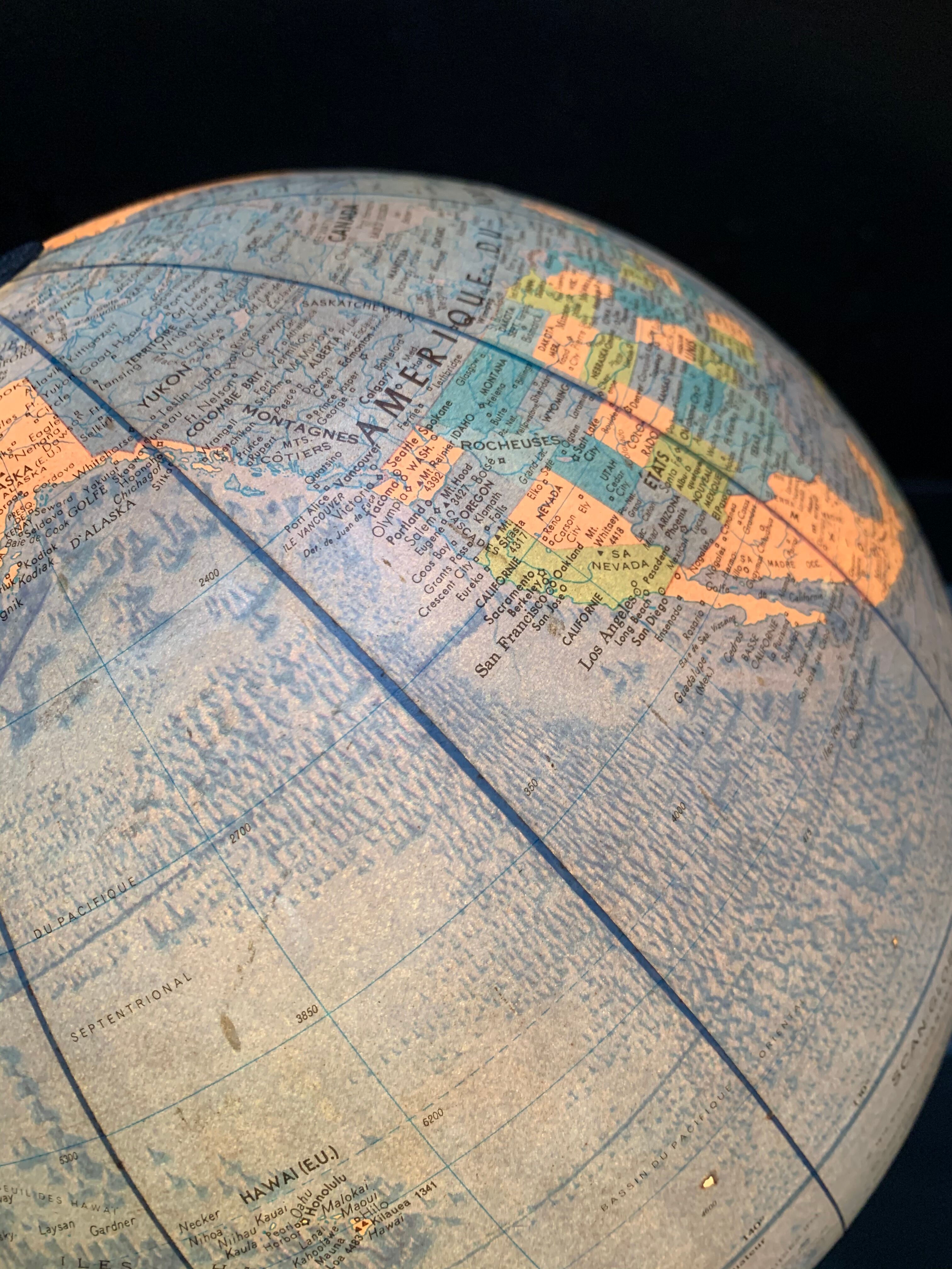 Bright earth globe, Scan Globe Denmark