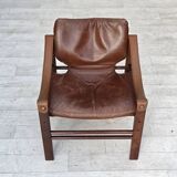 1970s, Danish armchair model "Safari" by Skippers Furniture.