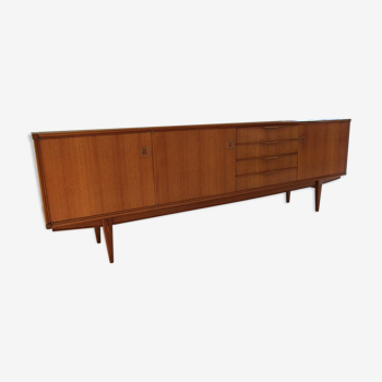 Enfilade scandinave en teck années 60