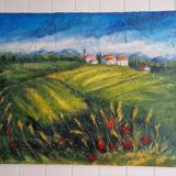 Tableau paysage bucolique