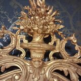 19th century mirror inspired by Louis XVI style, 2.15m x 98cm