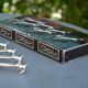 12 silver-plated cat knife rests