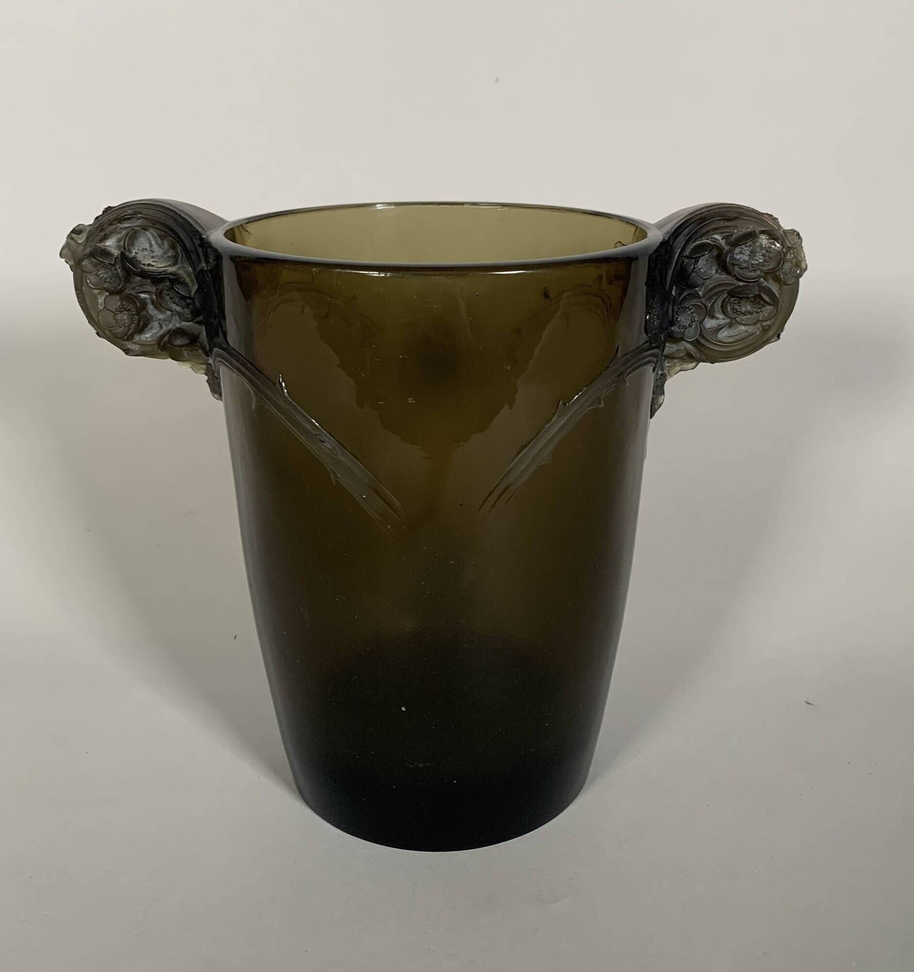 René Lalique (1860-1940) Vase "chamarande" (1926) Art Deco 20th Century