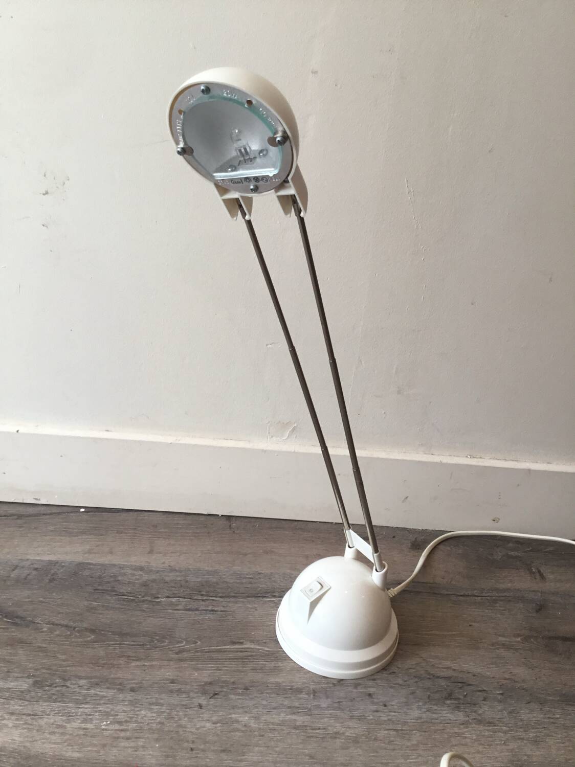 IKEA vintage white Espressivo lamp
