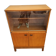 Glass-fronted buffet design by Marcel Gascoin, Alvéole Edition, 1950s.