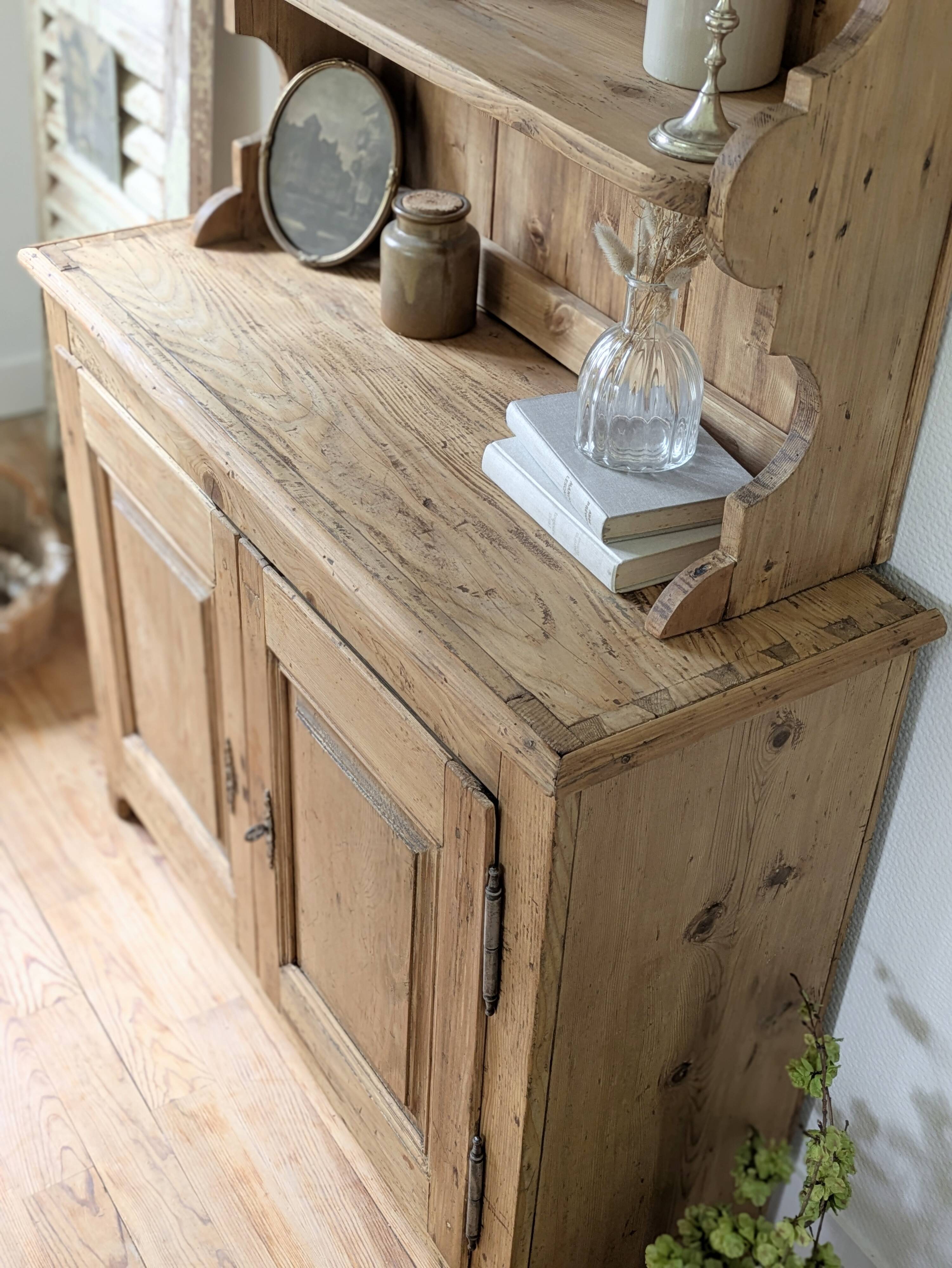 Renovated antique sideboard.