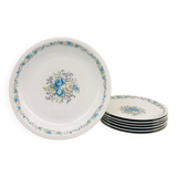 Service à dessert Porcelaine d’art, coupe d'or du bon goût français