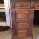 Oak desk 9 drawers end XlXème