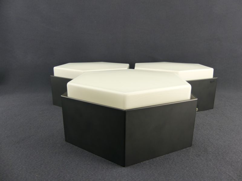 Raak Amsterdam vintage ceiling lamp 3 lights