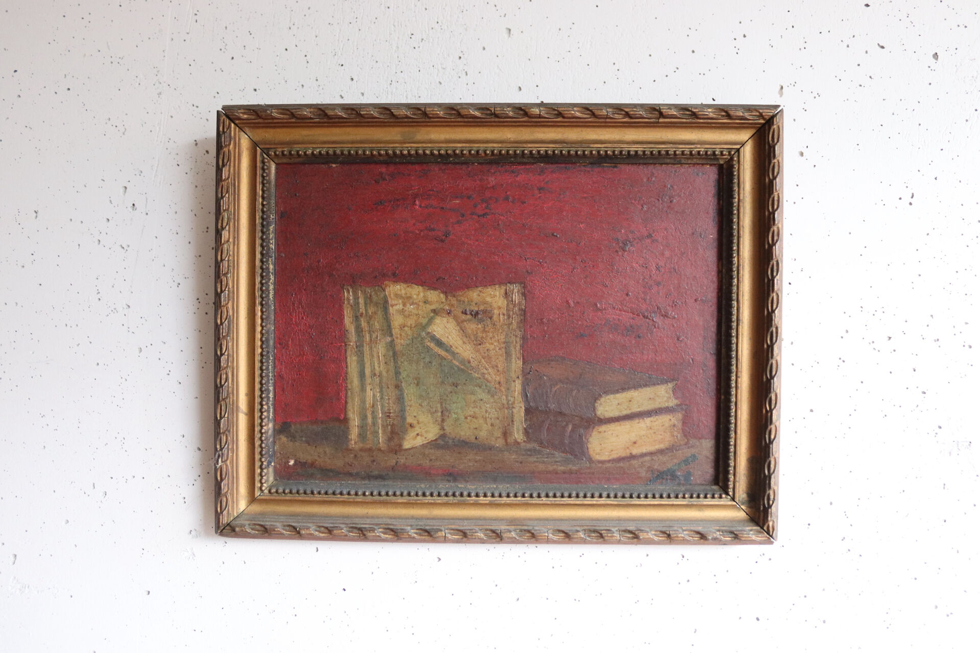 Still Life with Old Books