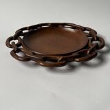 Centre de table en bois sculpté