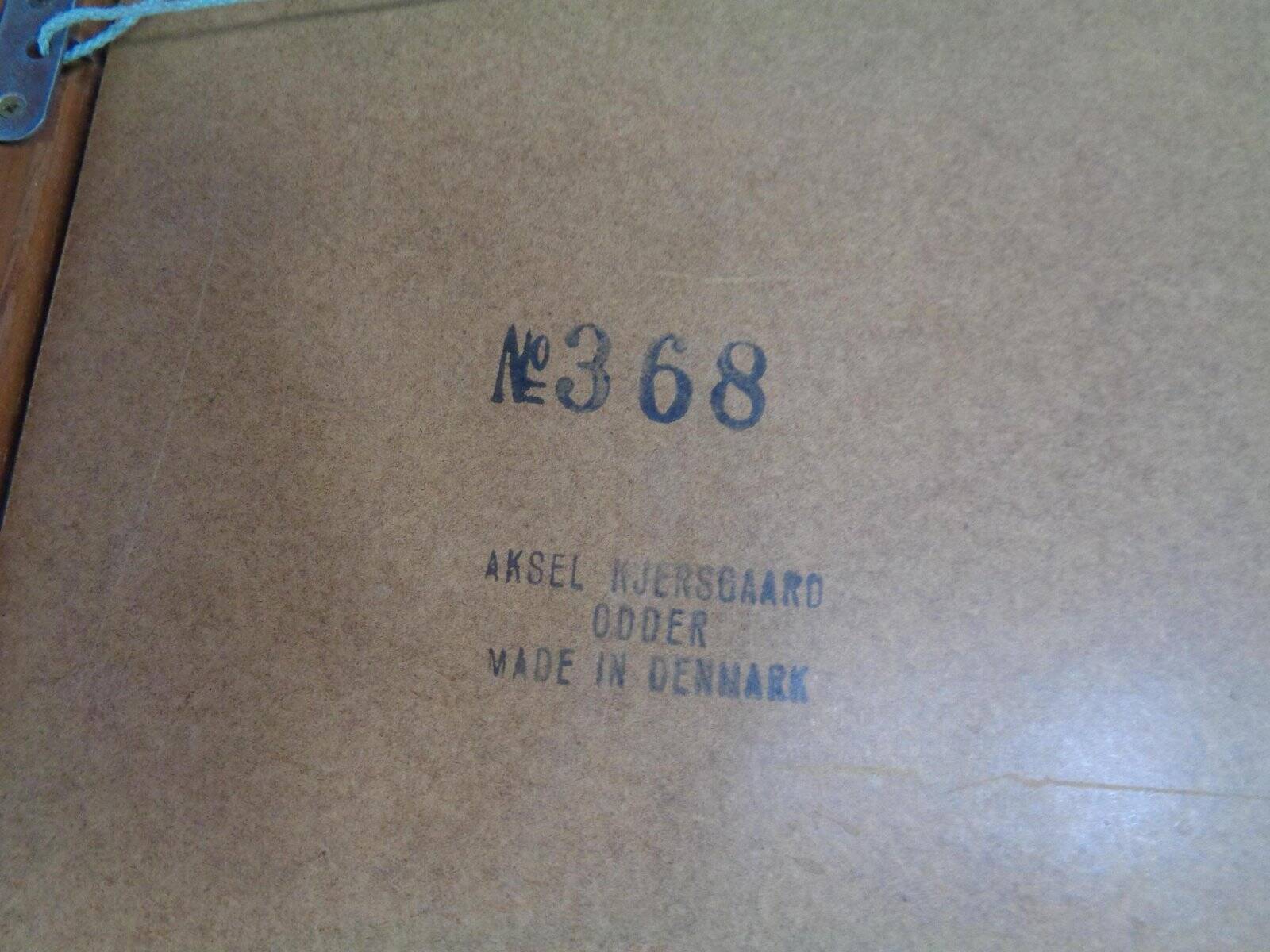 Large Danish No 368 Mirror in Teak by Aksel Kjersgaard, 1960s