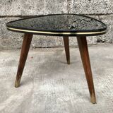 Triangular side table