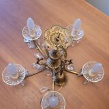 Chandelier with tassels