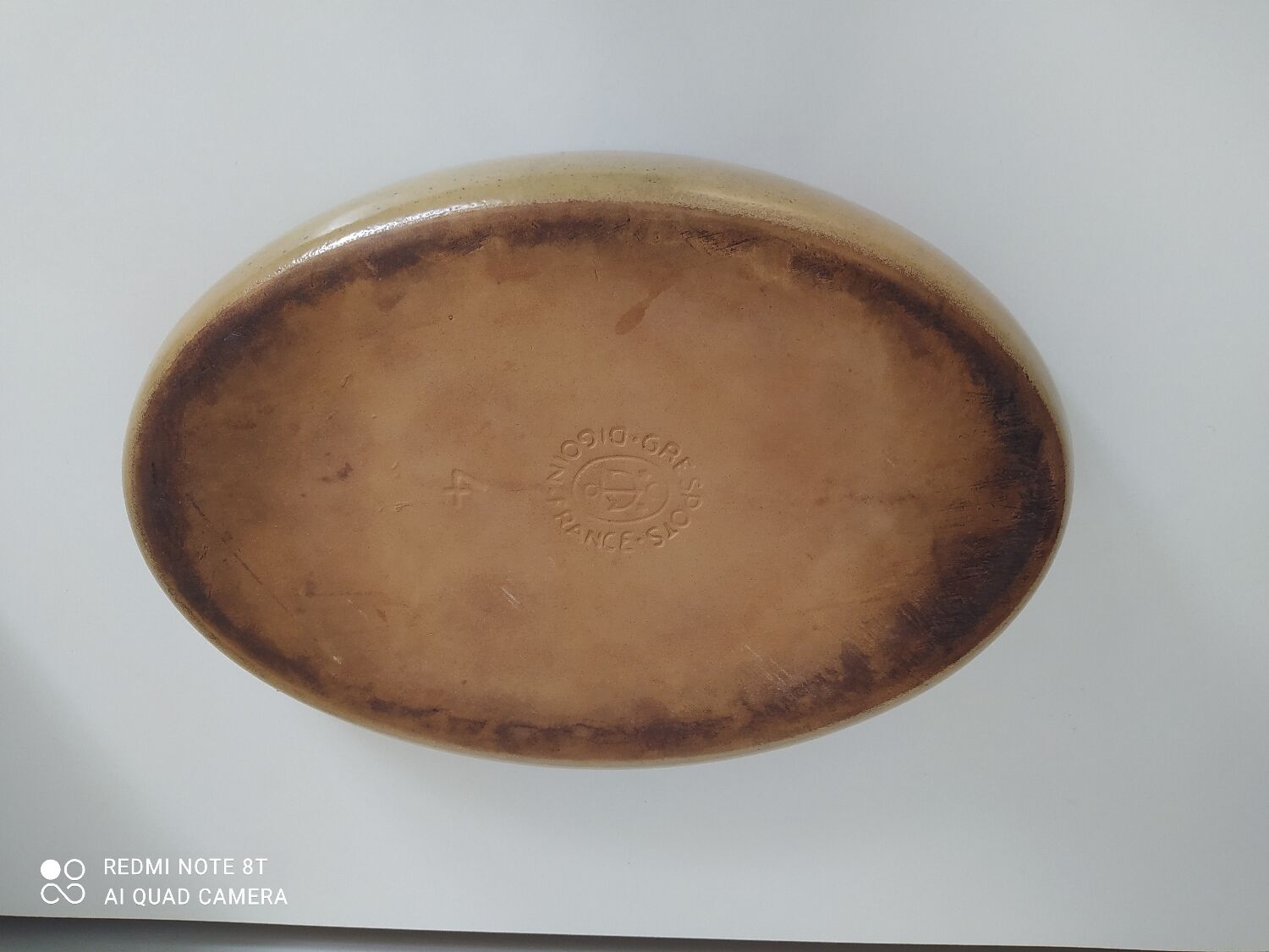 Digoin stoneware oven dish