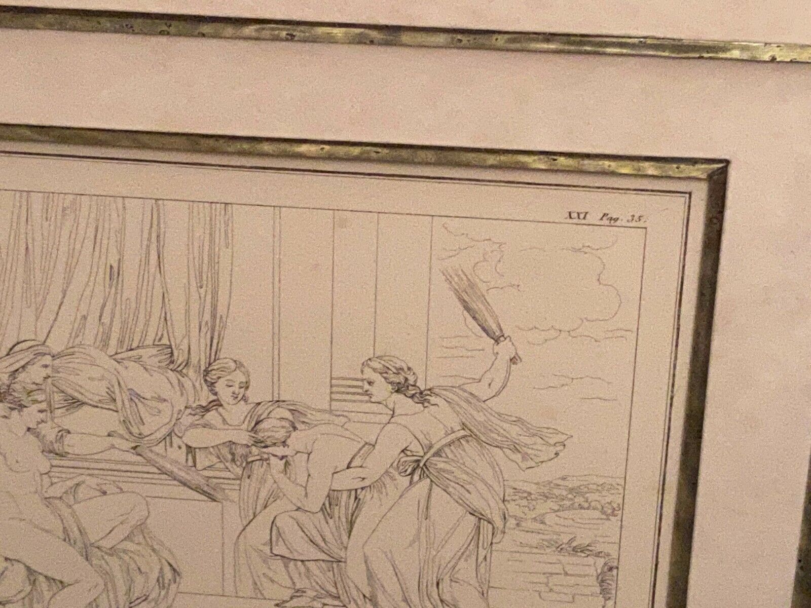 Original copper engraving