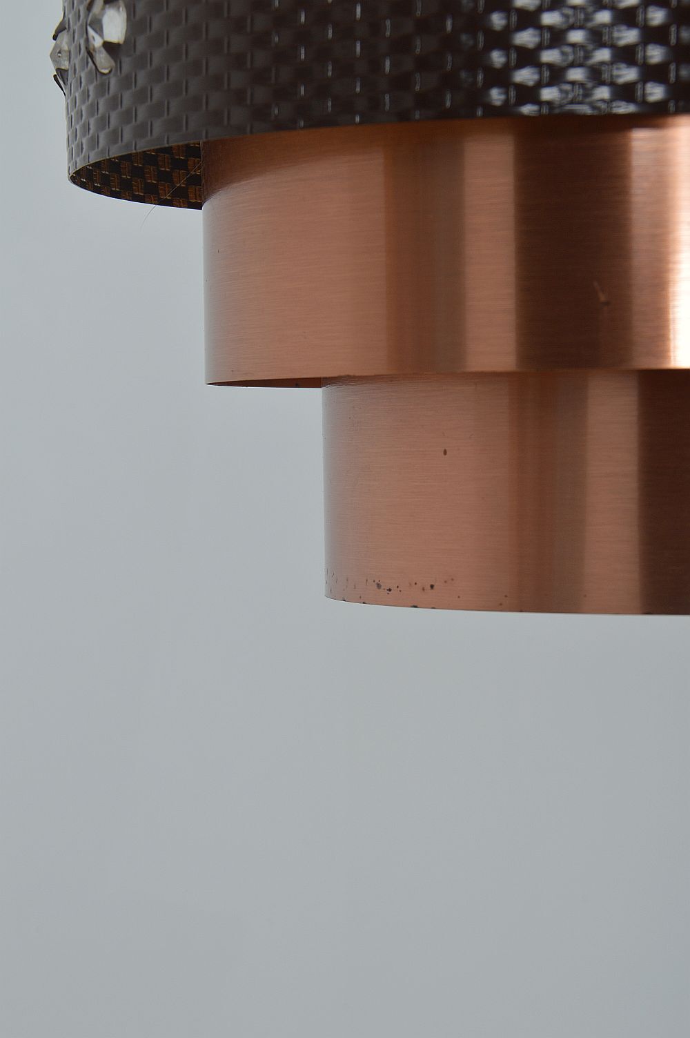 Danish hanging lamp P65 designed by Werner Schou for Coronell, 1970s