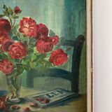 Old oil on wood dating from 1960