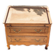 Secrétaire classique vintage bois décapé