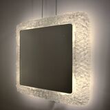 Luminous backlit lucite mirror, 1960