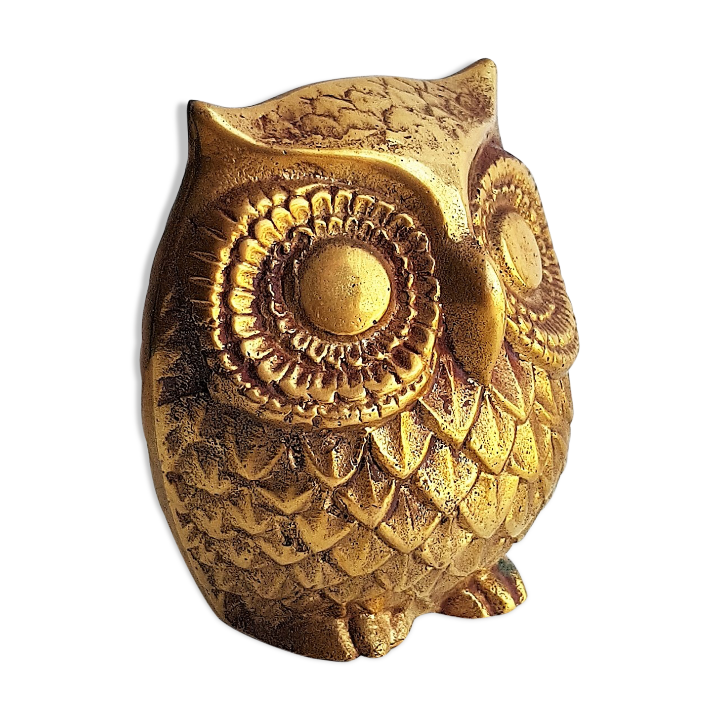 Brass owl