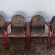 Suite de 4 chaises vintage 1960 Baumann