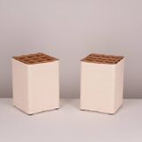 Benedict Mossolin pair of table lamps circa 1970
