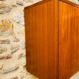 Teak storage cabinet, Scandinavian style, Circa 60's