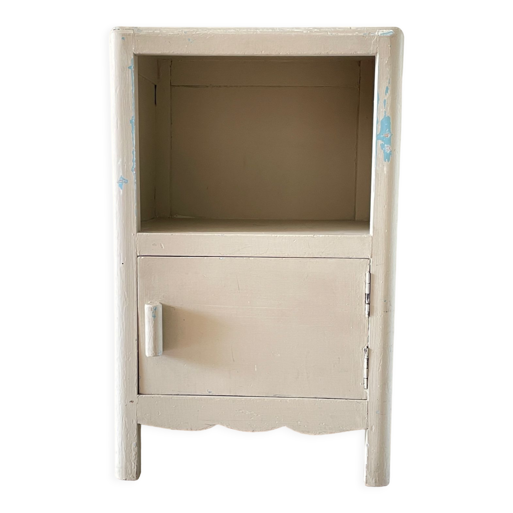 Table de chevet cube années 20