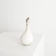 Swedish Mid Century White Vase by Hans Hedberg, 1950s