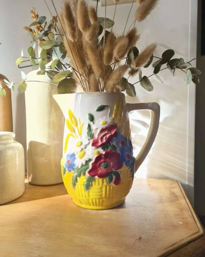 Saint Clement Barbotine Pitcher