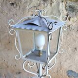 Wrought iron floor lamp