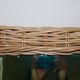 52 cm x 42 cm bamboo rattan mirror