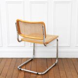 Chaise Cesca B32 Breuer Made in Italy - Cannage assise refait