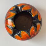 Grand cendrier vintage en céramique