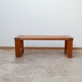 Swedish pine mid-century bench